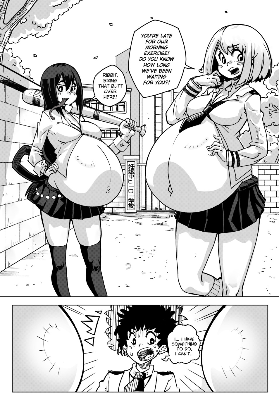 Pregnant Hero Academia Mabee.lz 12