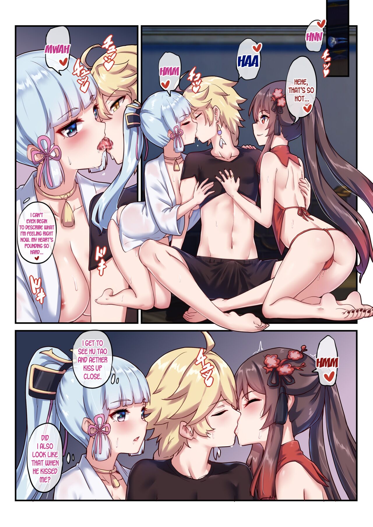 The Travelers Wives Hu Tao Kamisato Ayaka Longow Flintlock 05