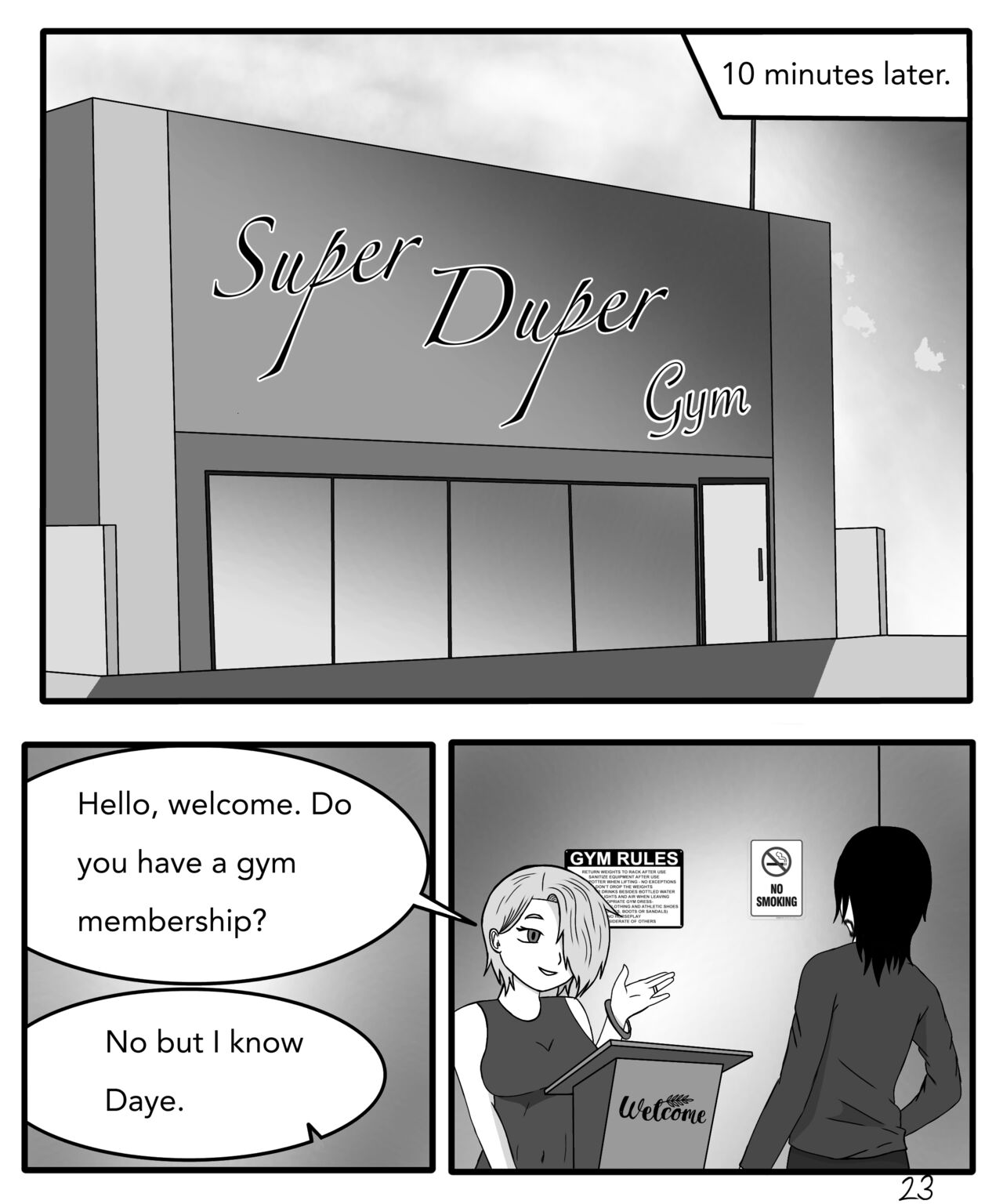 Threes Company Gym Daye 24