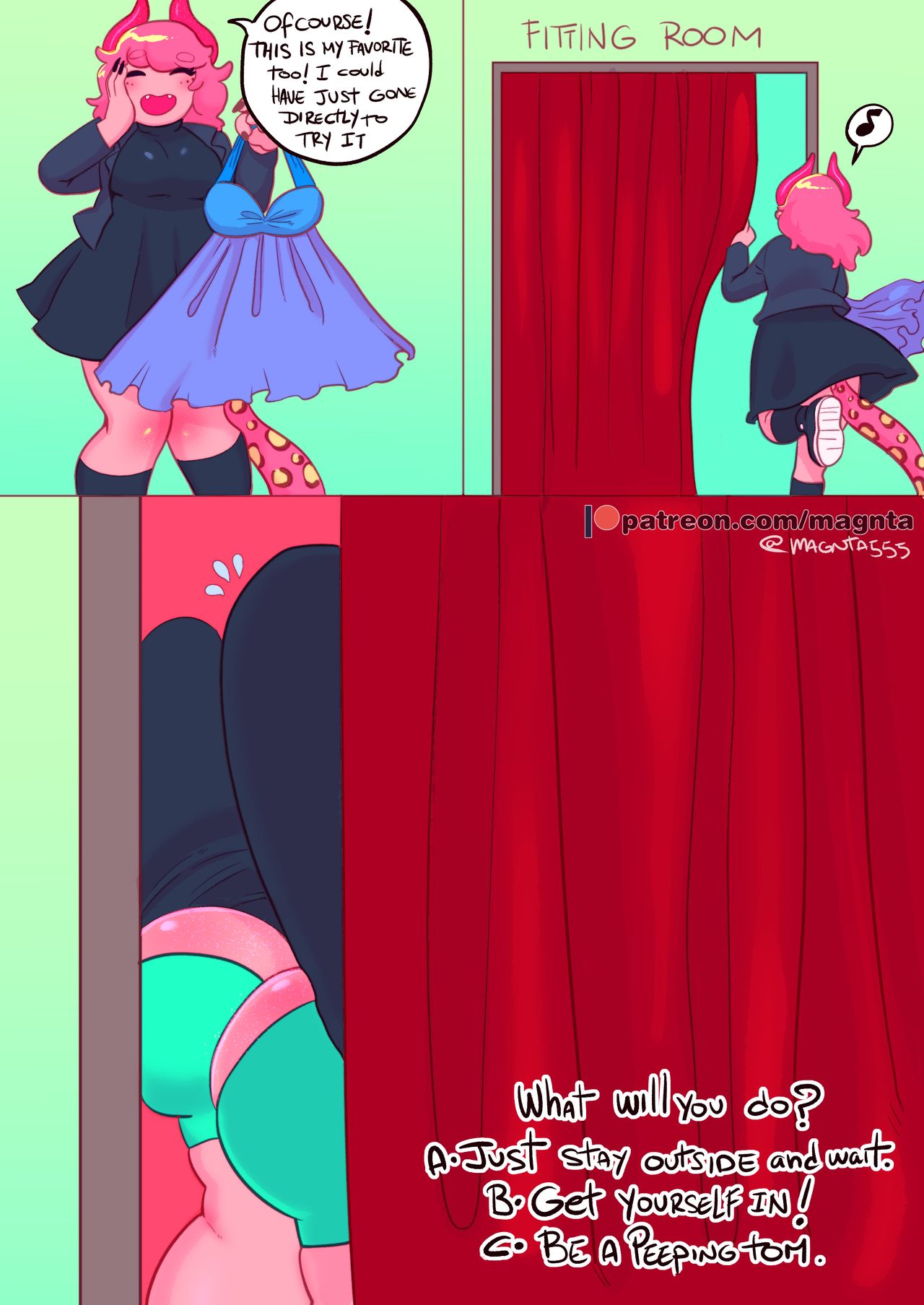 Dressing Room Magnta 03