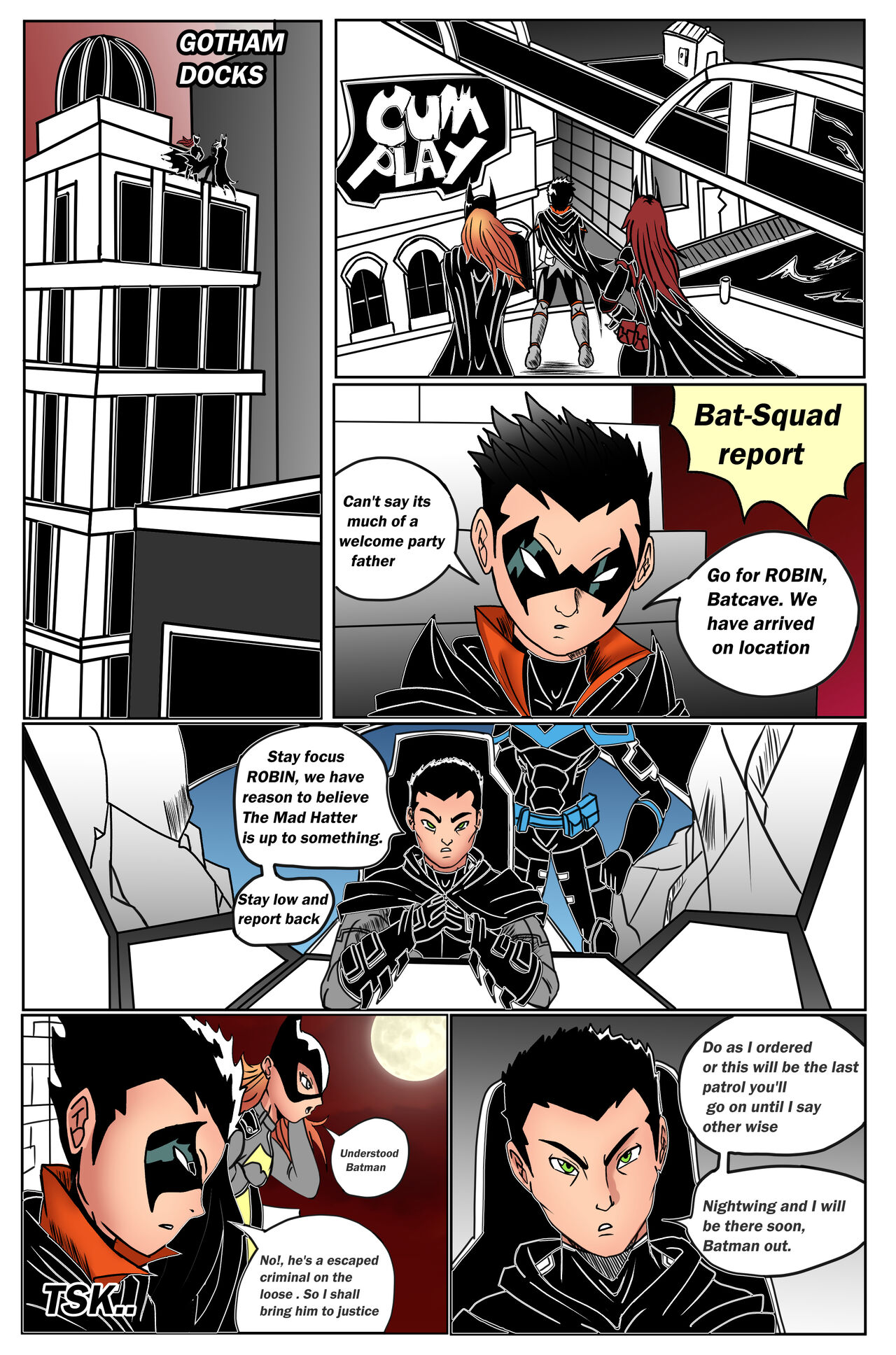 Batgirl Hentai 2.. Mad For Bats Darkfang100 02