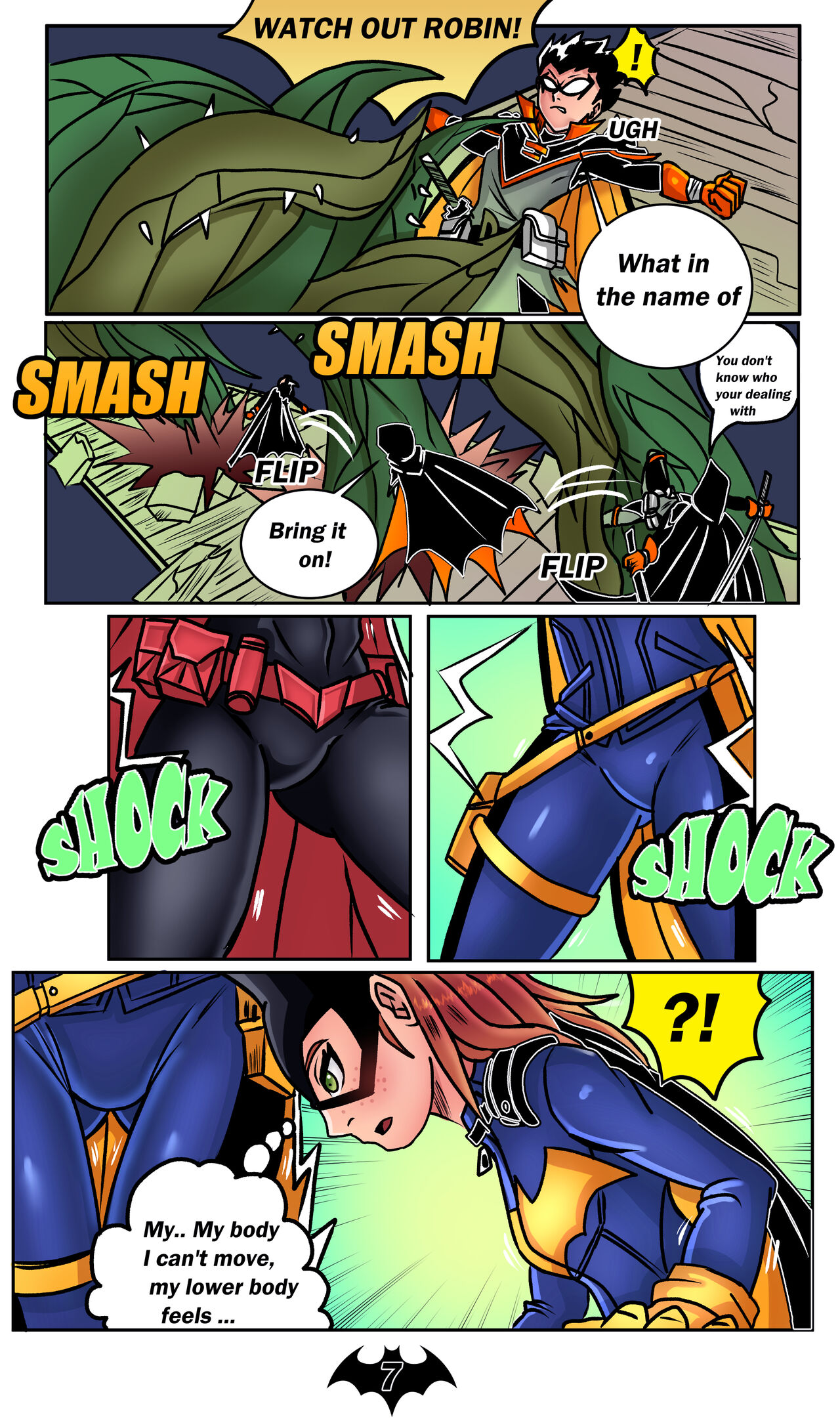 Batgirl Hentai 2.. Mad For Bats Darkfang100 08