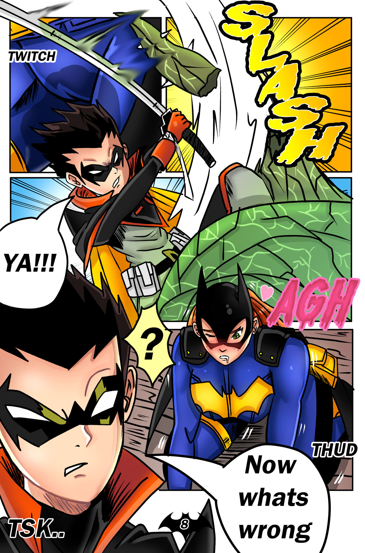 Batgirl Hentai 2.. Mad For Bats Darkfang100 09