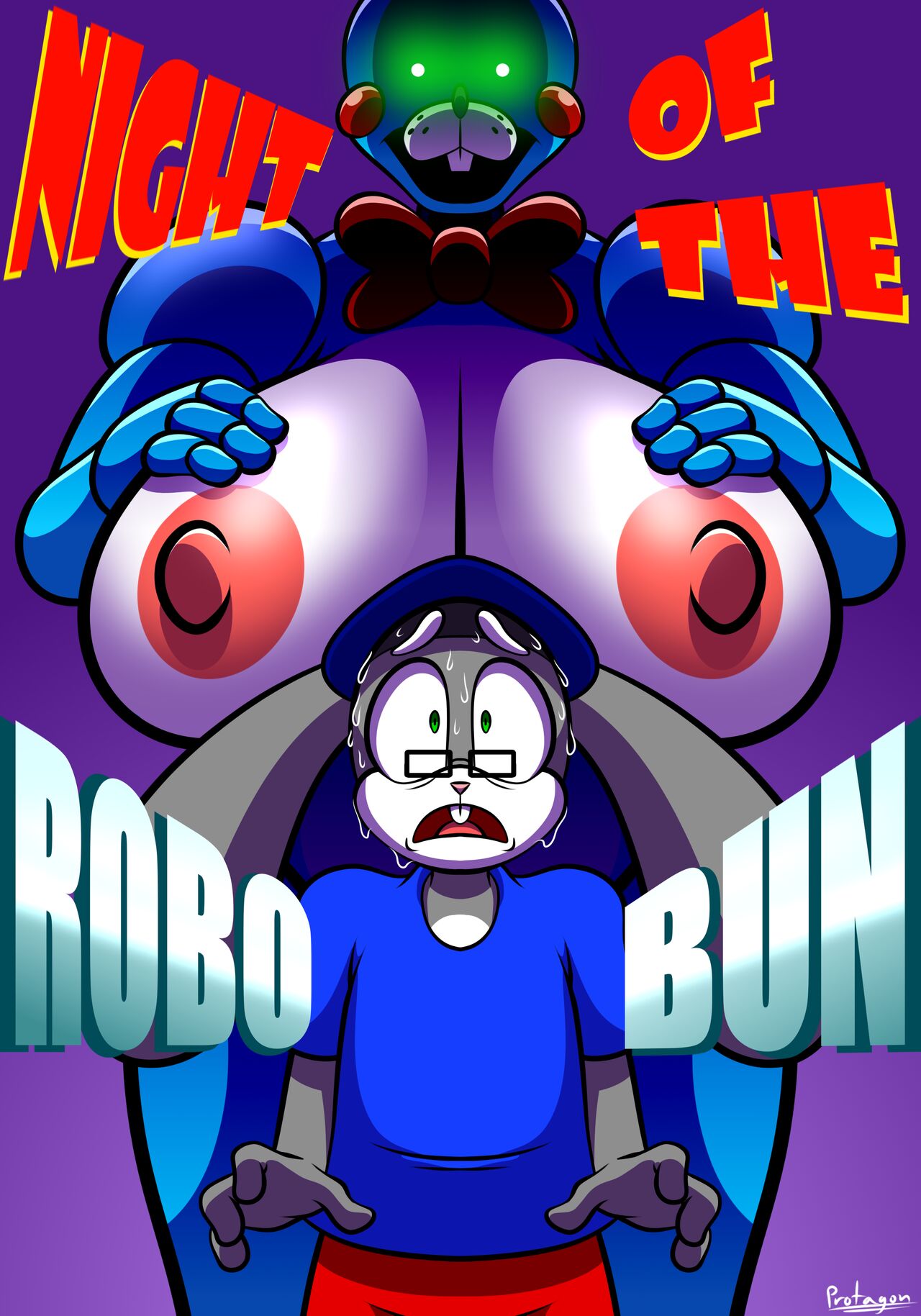 Night Of The Robo Bun Protagon 01