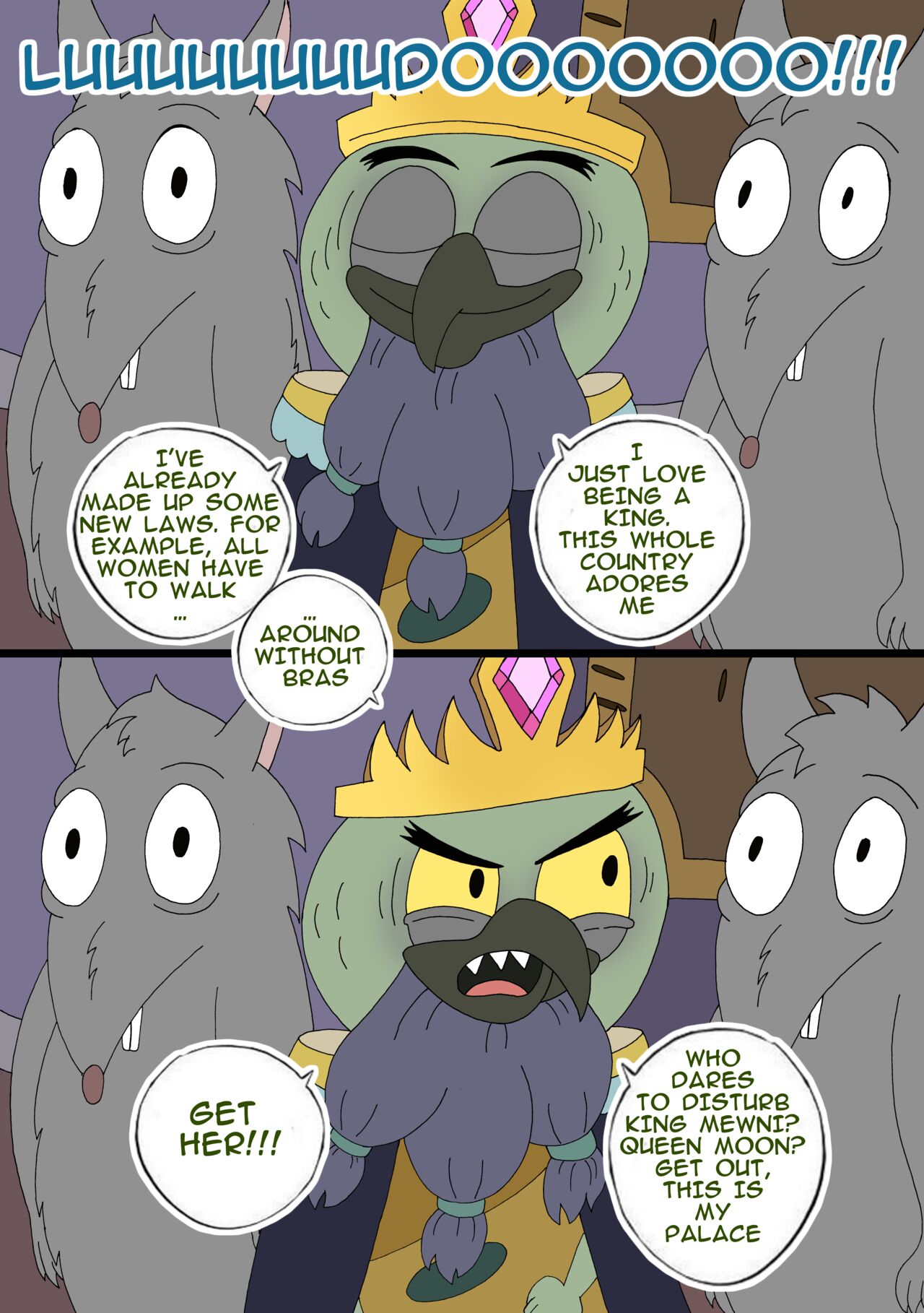 Queen Moon Vs. The Forces Of Evil Kanashimi 02