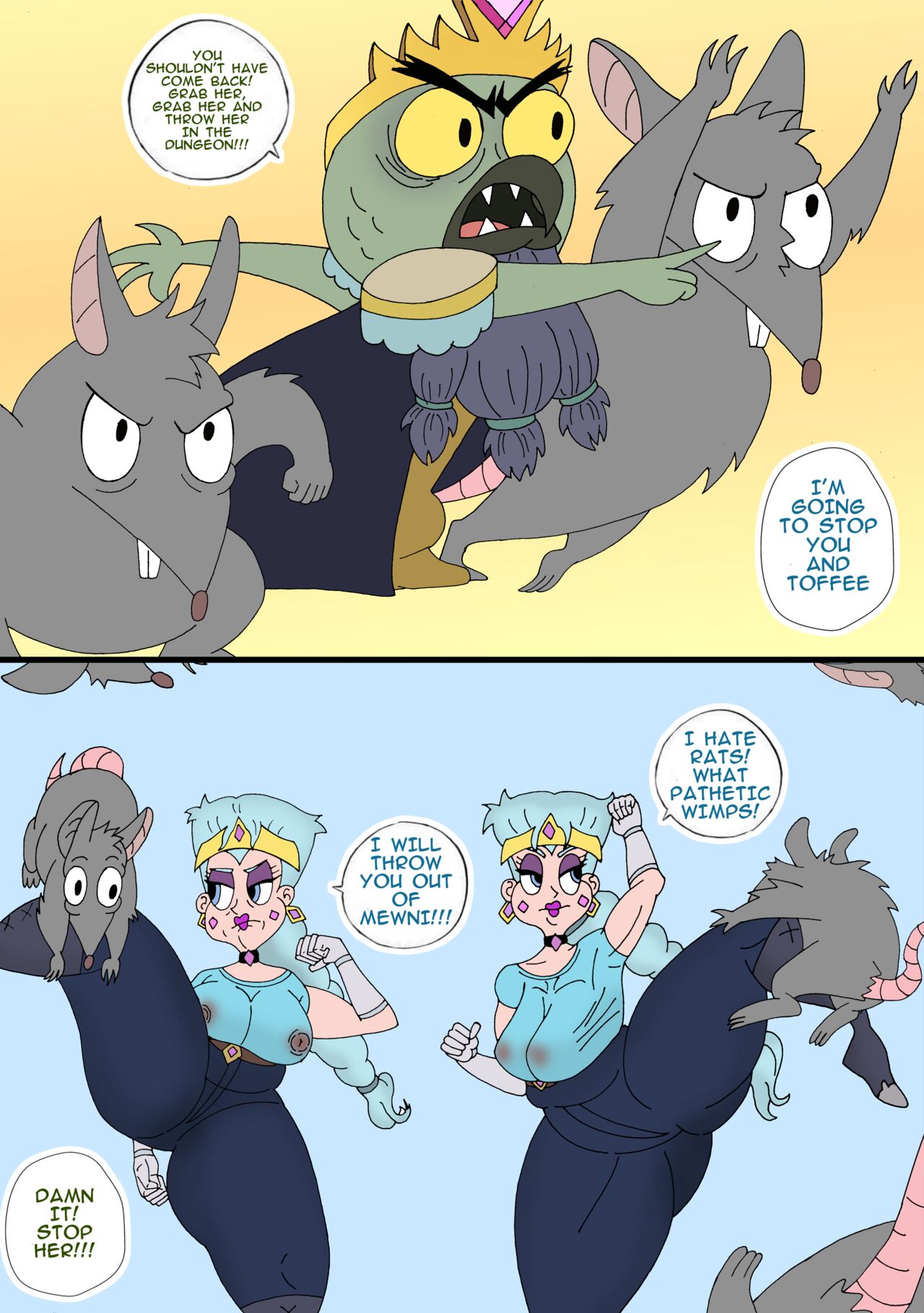 Queen Moon Vs. The Forces Of Evil Kanashimi 04