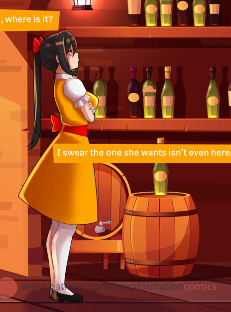 Scarlett And The Mermaid Adult Transformation Comics 01