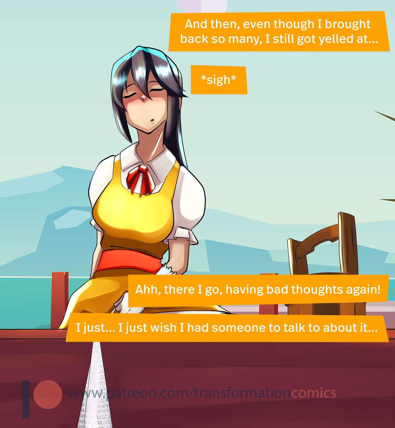 Scarlett And The Mermaid Adult Transformation Comics 15