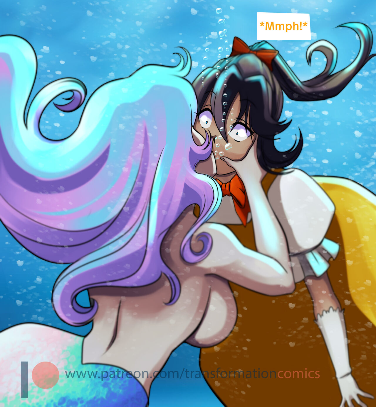 Scarlett And The Mermaid Adult Transformation Comics 28