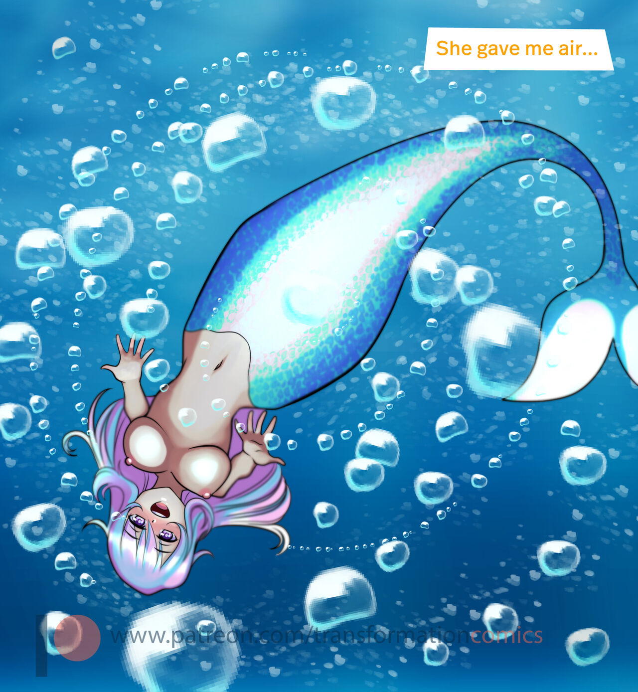 Scarlett And The Mermaid Adult Transformation Comics 29