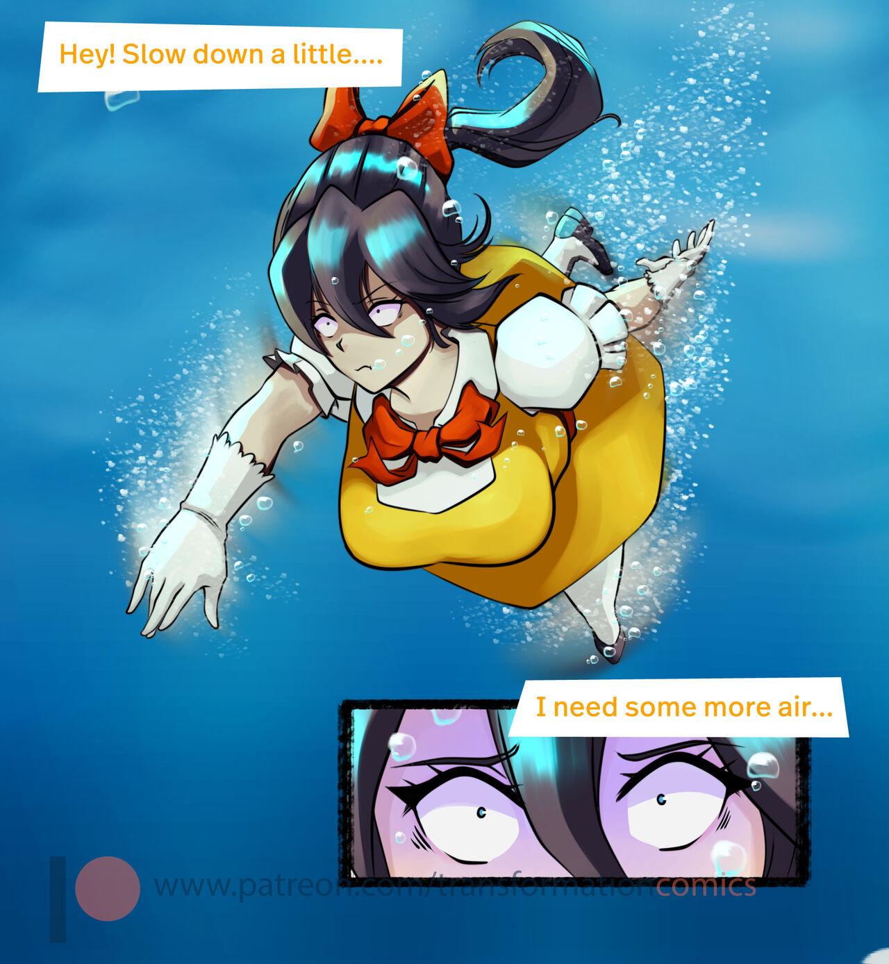 Scarlett And The Mermaid Adult Transformation Comics 33
