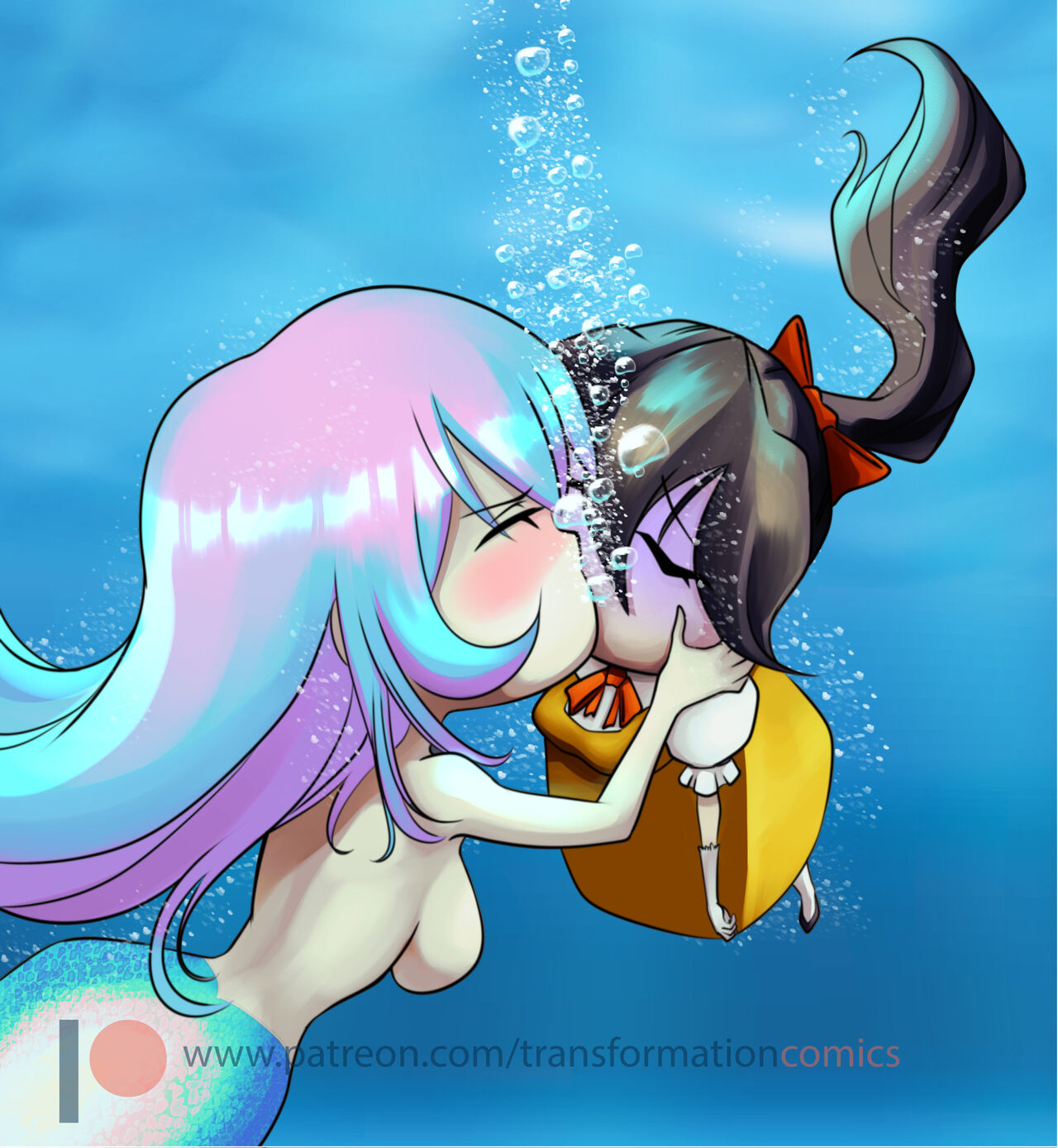 Scarlett And The Mermaid Adult Transformation Comics 37