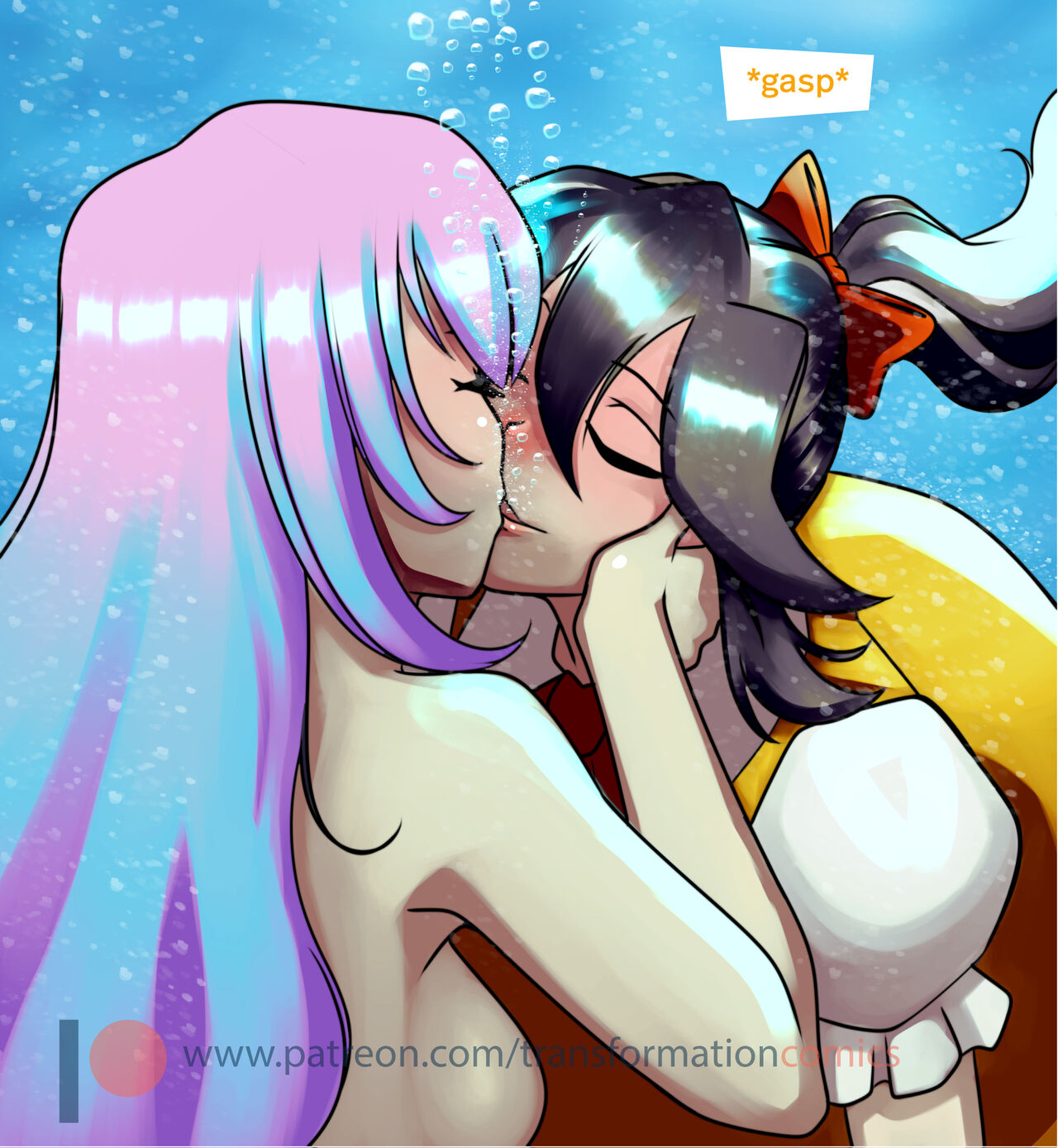 Scarlett And The Mermaid Adult Transformation Comics 38