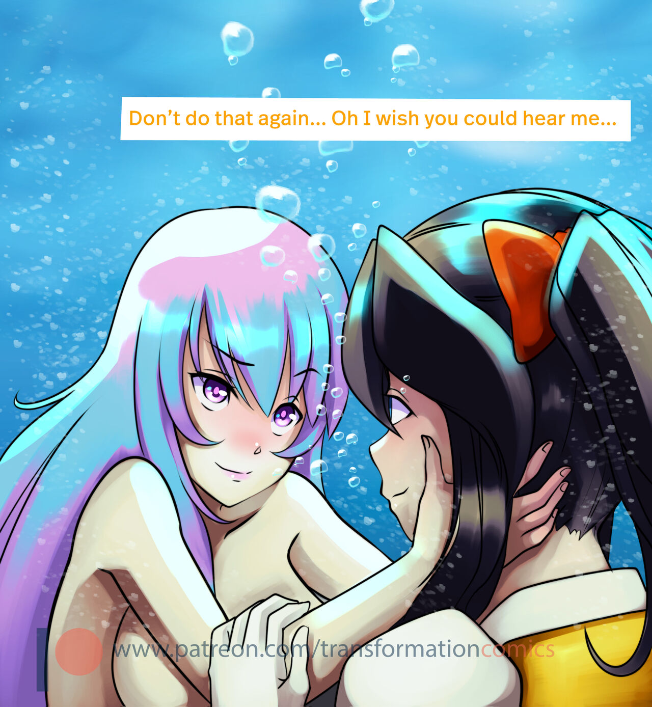 Scarlett And The Mermaid Adult Transformation Comics 40