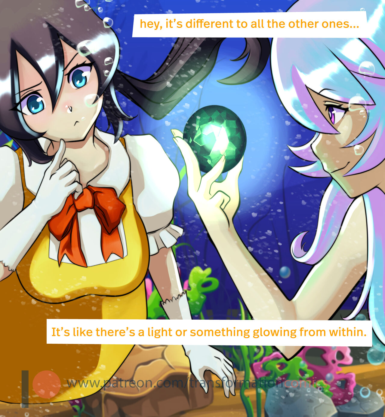 Scarlett And The Mermaid Adult Transformation Comics 52