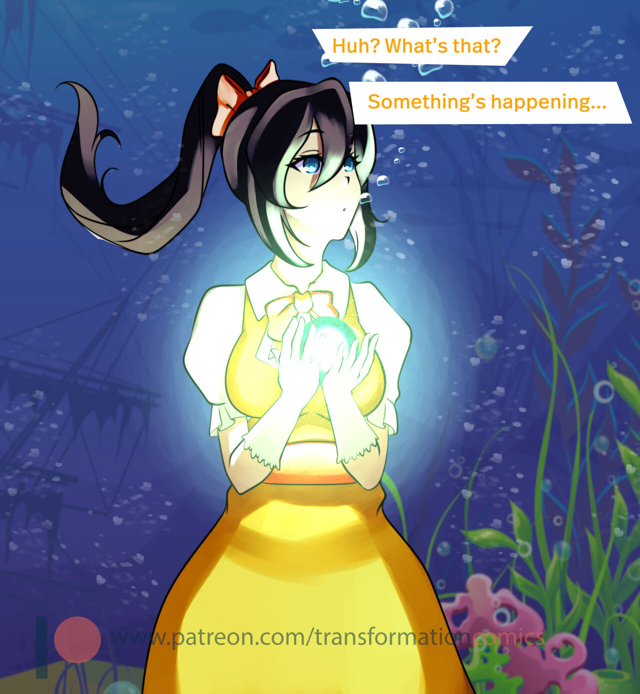 Scarlett And The Mermaid Adult Transformation Comics 58