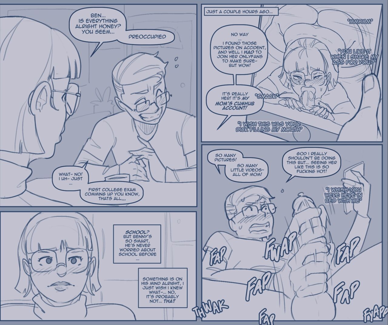 Son Finds Mom Online – Notenoughmilk 02