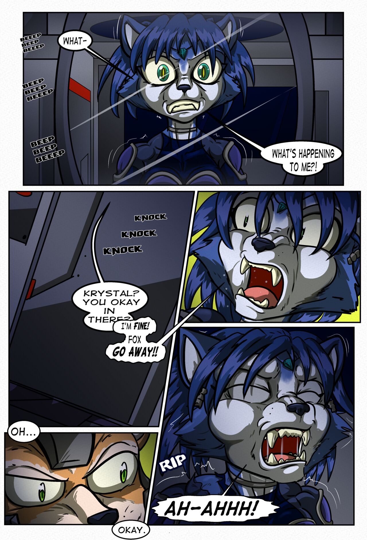 Terror Among The Stars.. Broken Krystal Black Rat 03