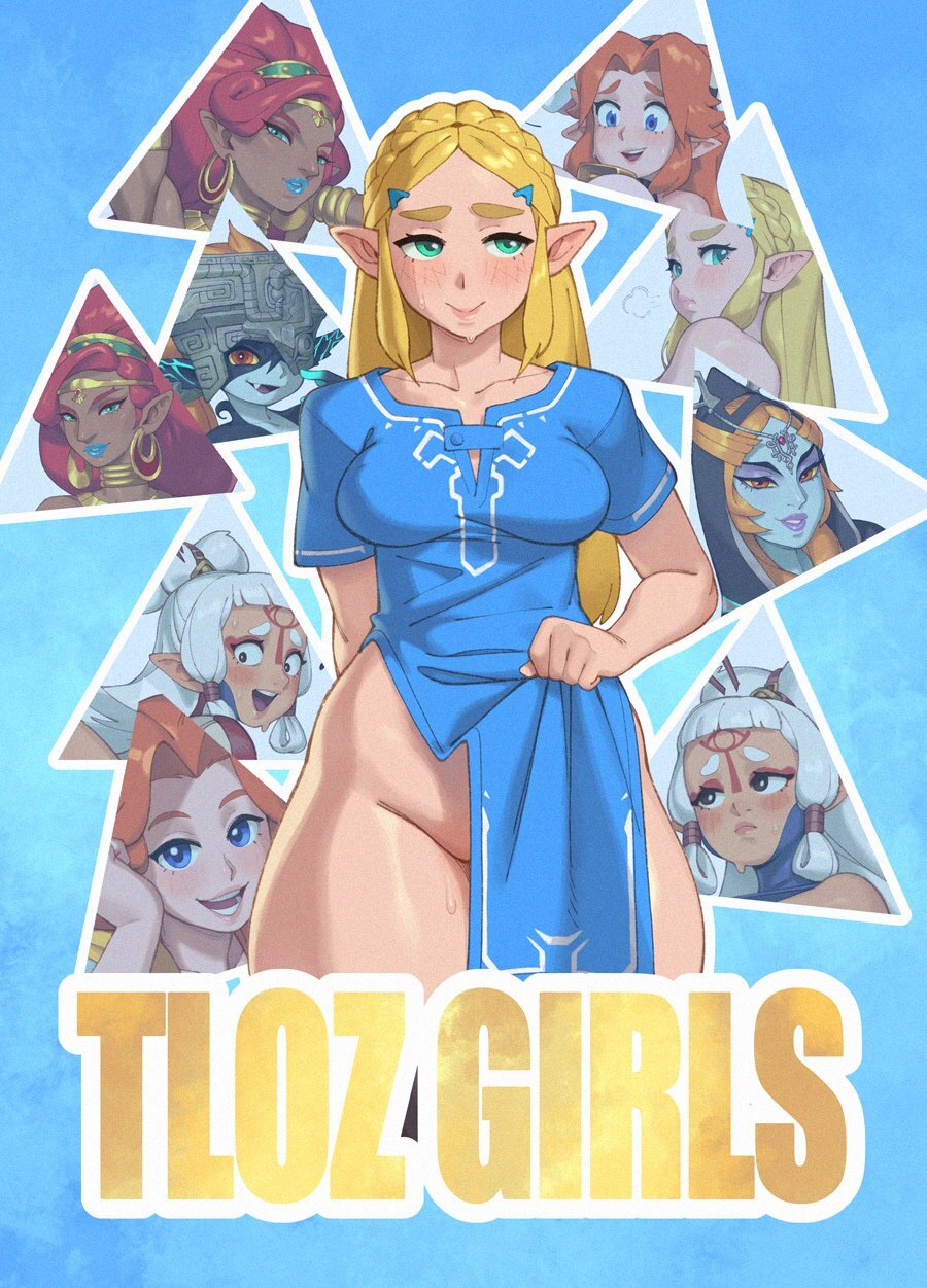 The Legend Of Zelda Girls Rizdraws 1