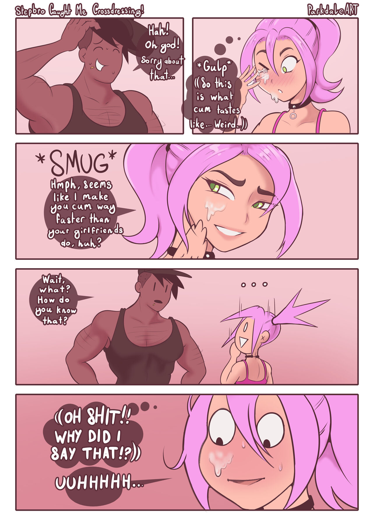 Stepbro Caught Me Crossdressing Parkdaleart 10
