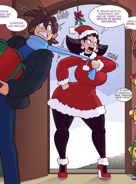 Tron X Megaman Happy Holiday Cobatsart 01