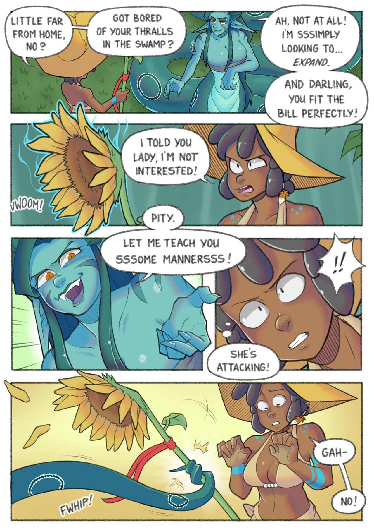 Lamia Hypno Comic Shozayah 08