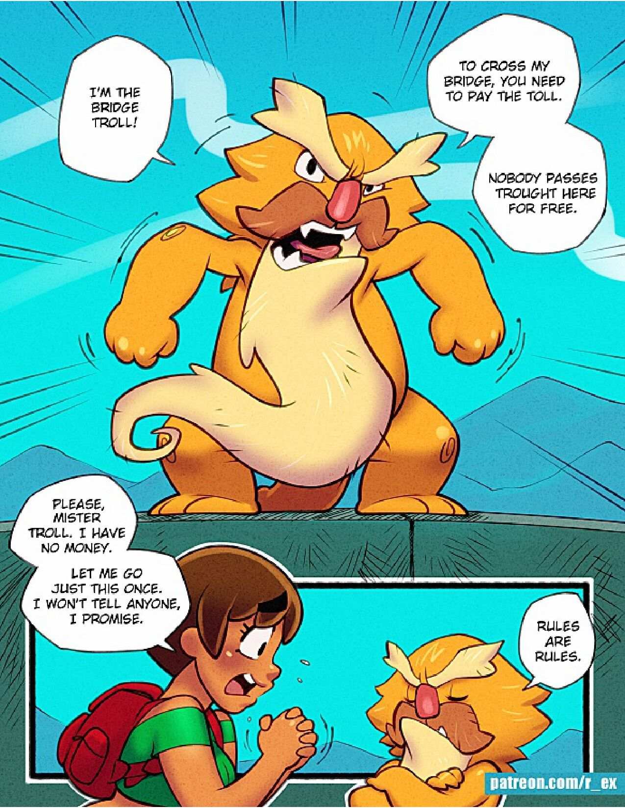 Lora And The Bridge Troll – R Ex 04