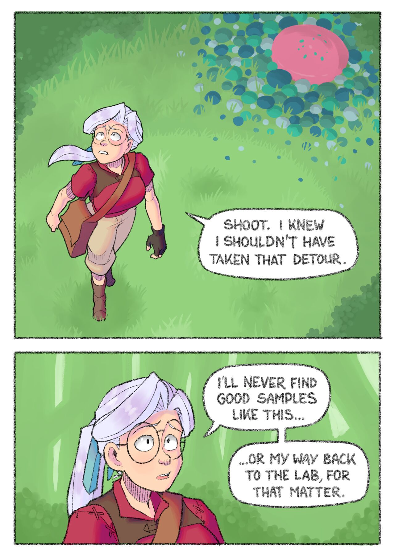 Mushroom Girl Hypno Comic Shozayah 01