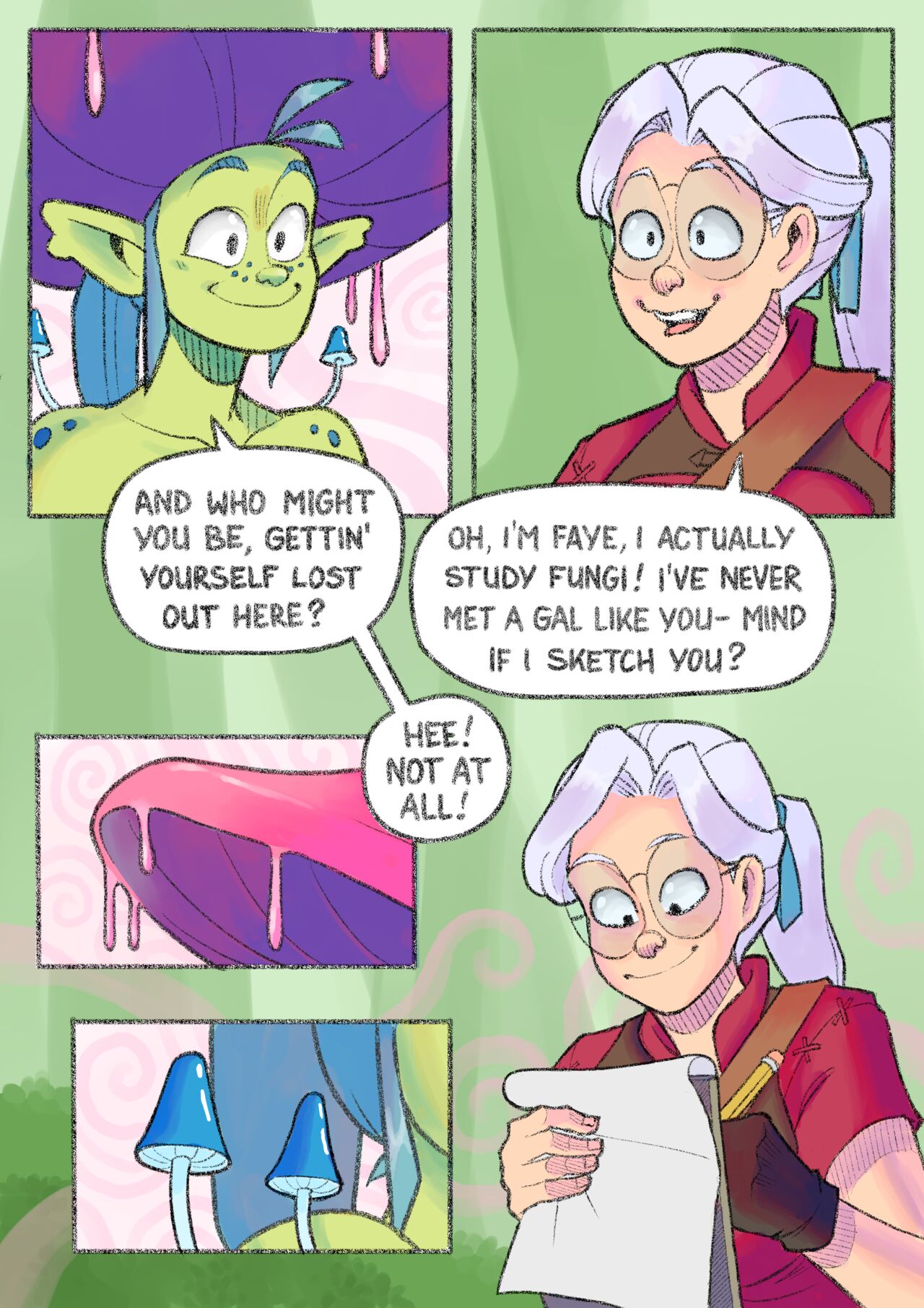 Mushroom Girl Hypno Comic Shozayah 04