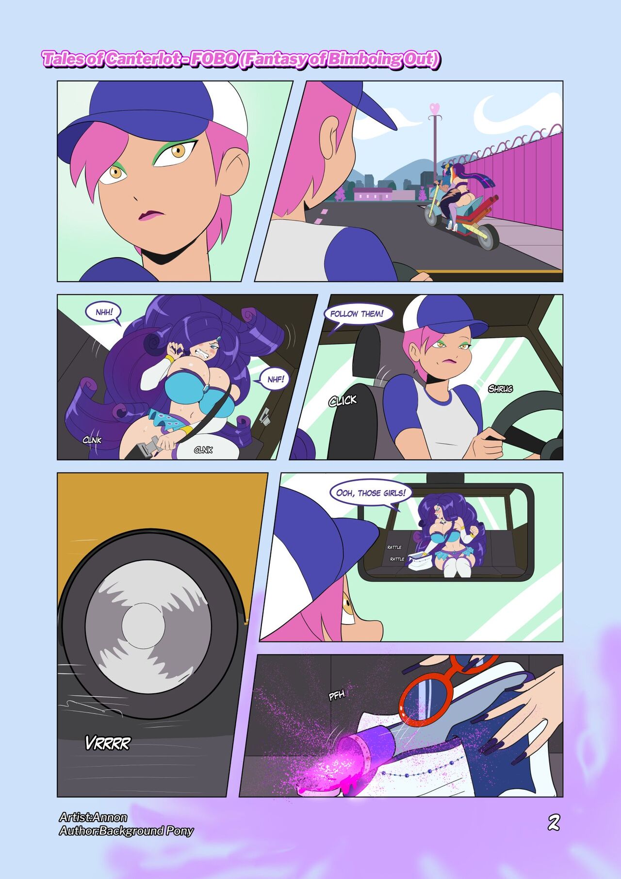Tales Of Canterlot Fobo.. Fantasy Of Bimboing Out Annon 02