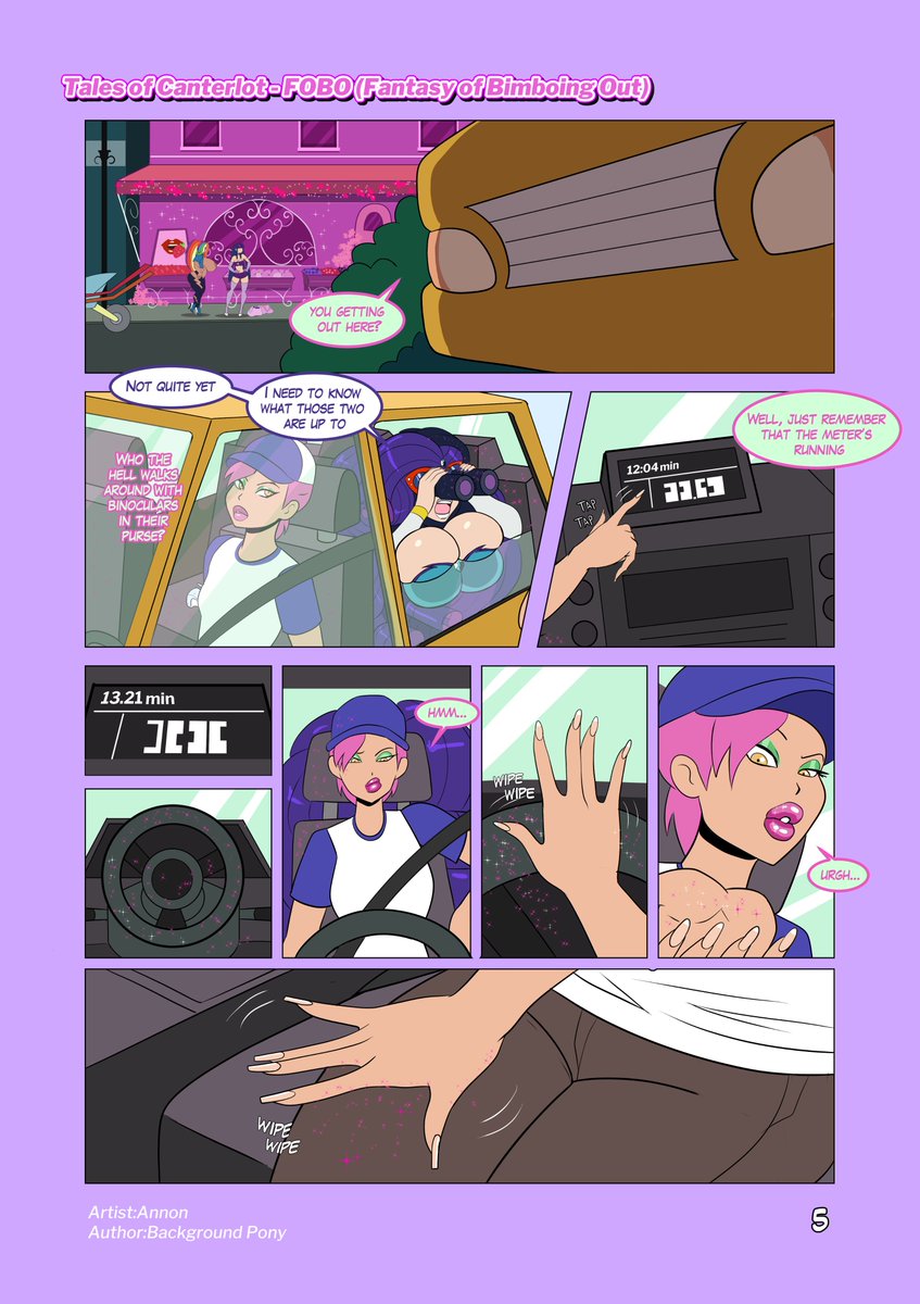 Tales Of Canterlot Fobo.. Fantasy Of Bimboing Out Annon 05
