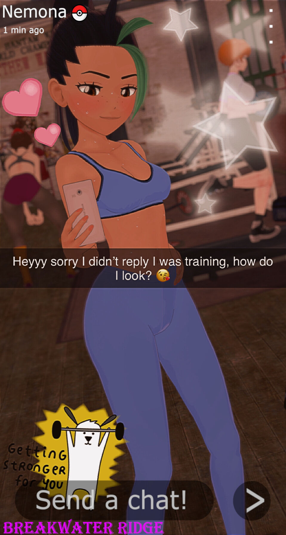 After Training With Nemona Breakwater Ridge 02