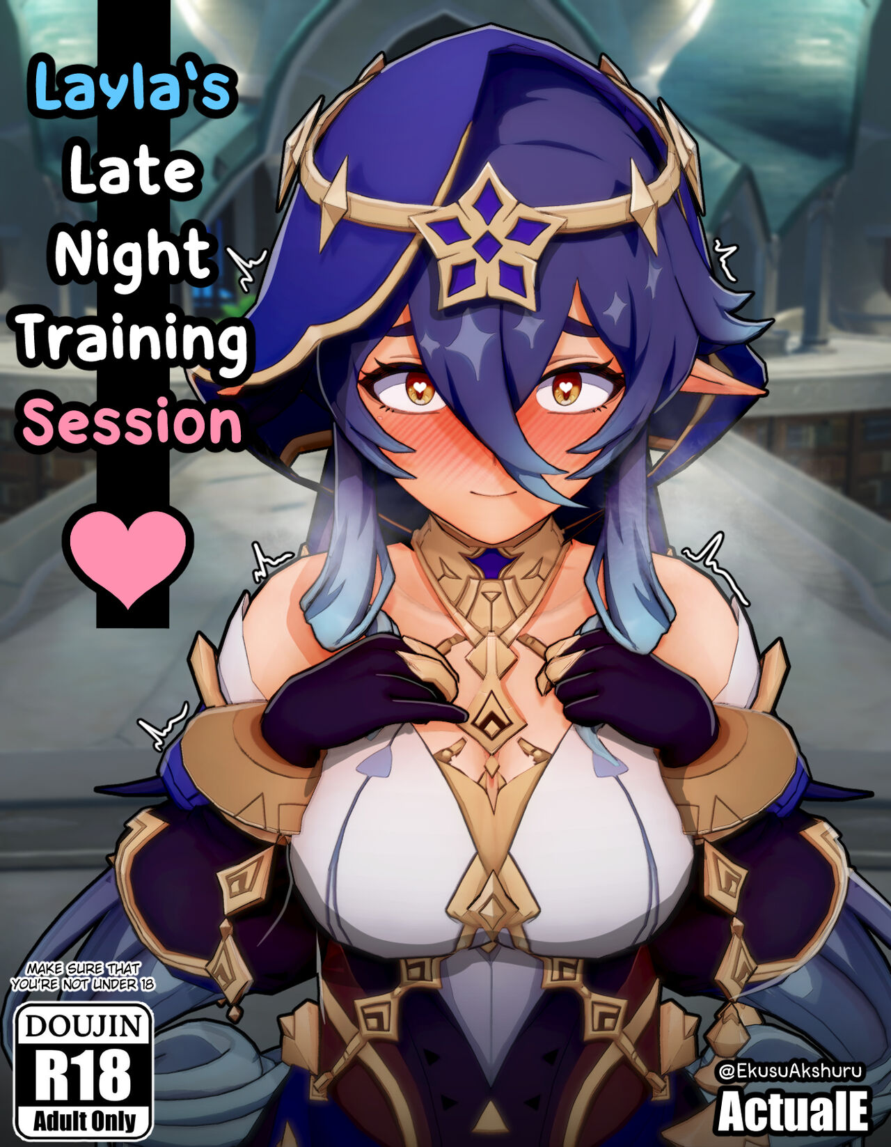 Laylas Late Night Training Session Genshin Impact 01