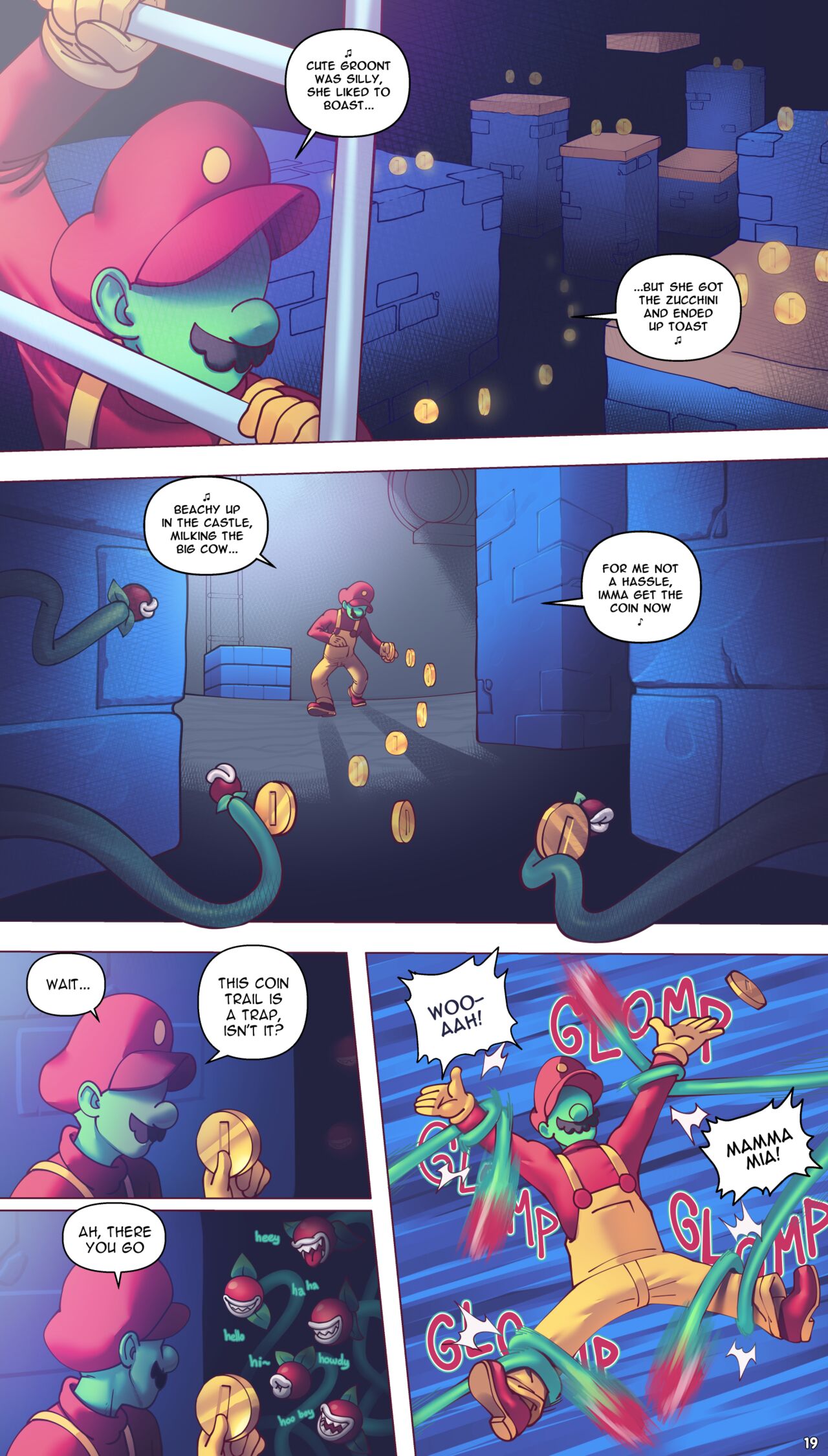 Plumbers Princesses – Super Mario Bros Supersatanson 20