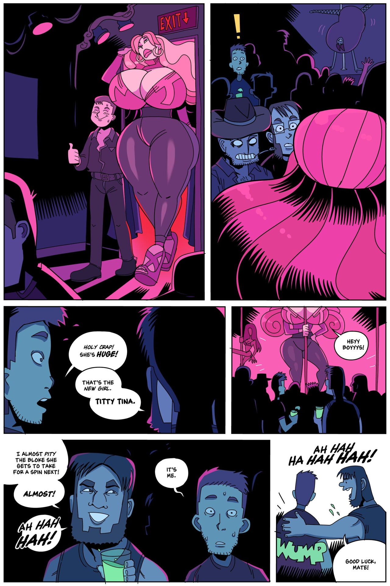 A Turn In Tina Blackshirtboy 05