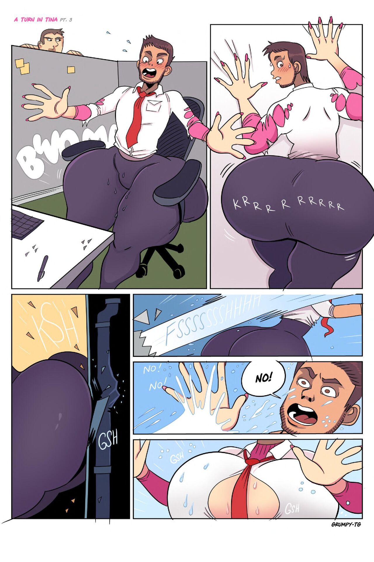 A Turn In Tina Blackshirtboy 53