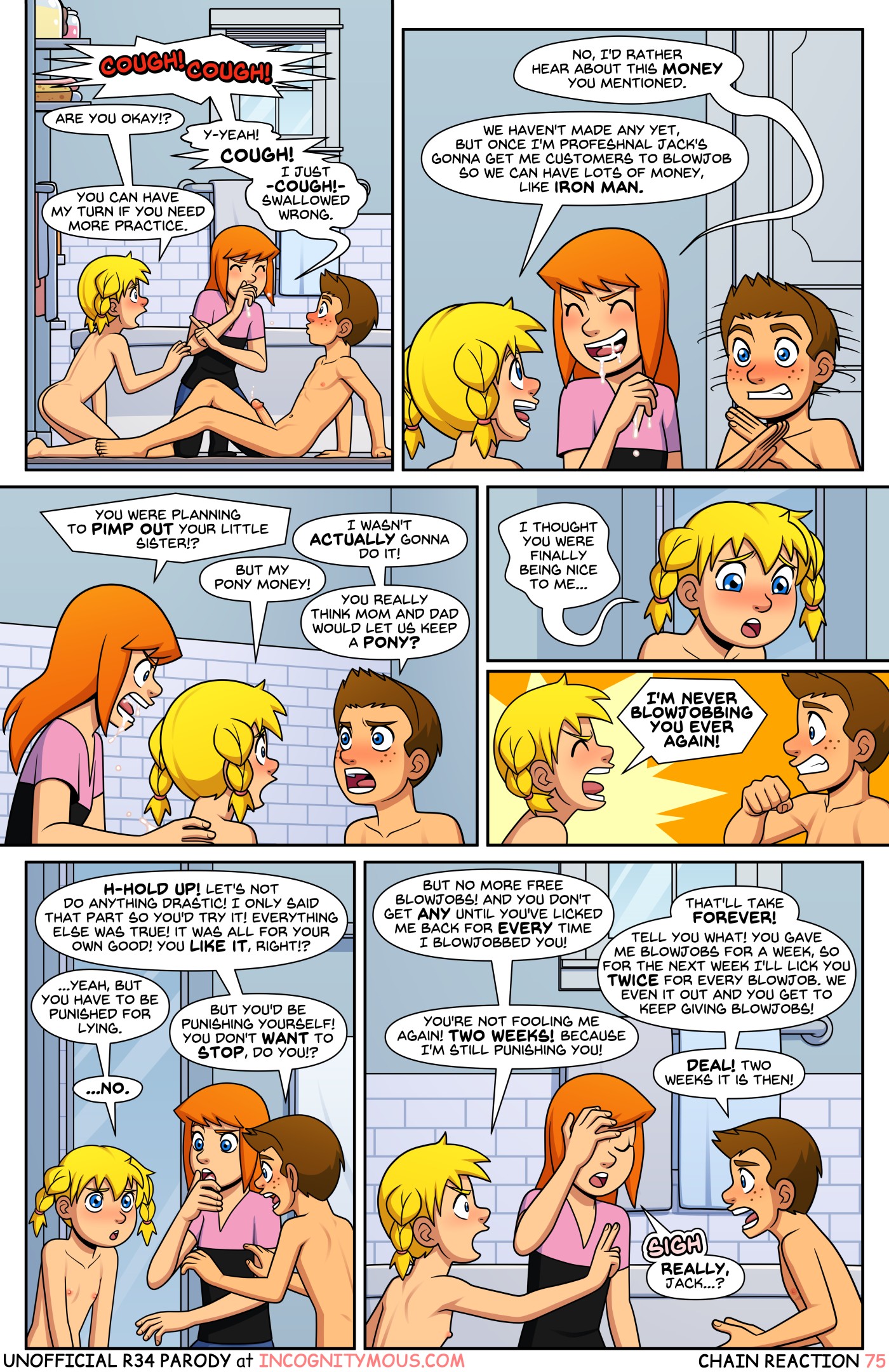 Power Pack. Chain Reaction Incognitymous 76