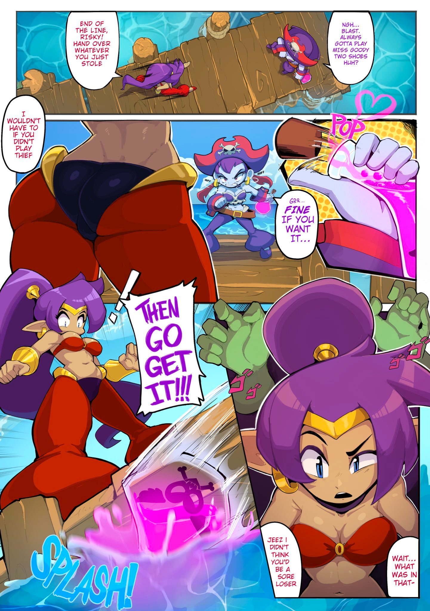 Shantae Pier Pressure Nudiedoodles 02