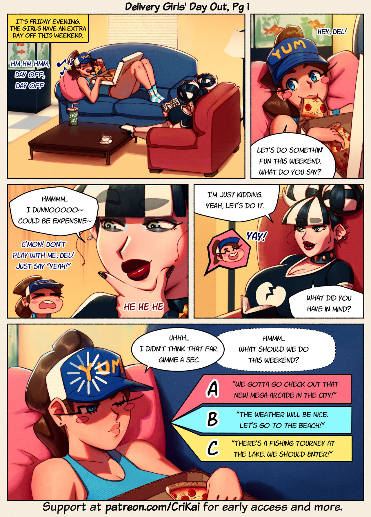 Delivery Girls Day Out Crikai 2