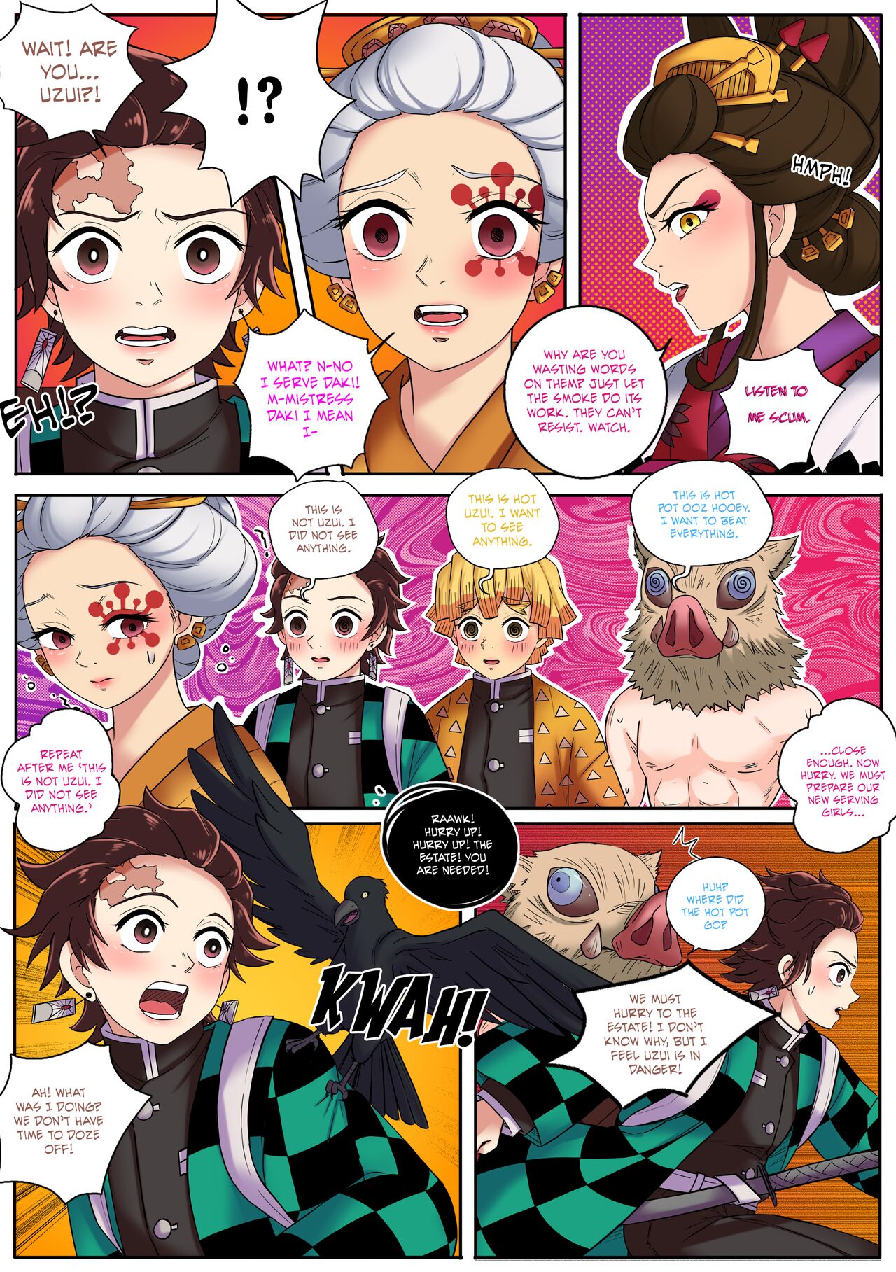 Kimetsu No Yaiba Red Light District Meowwithme 12
