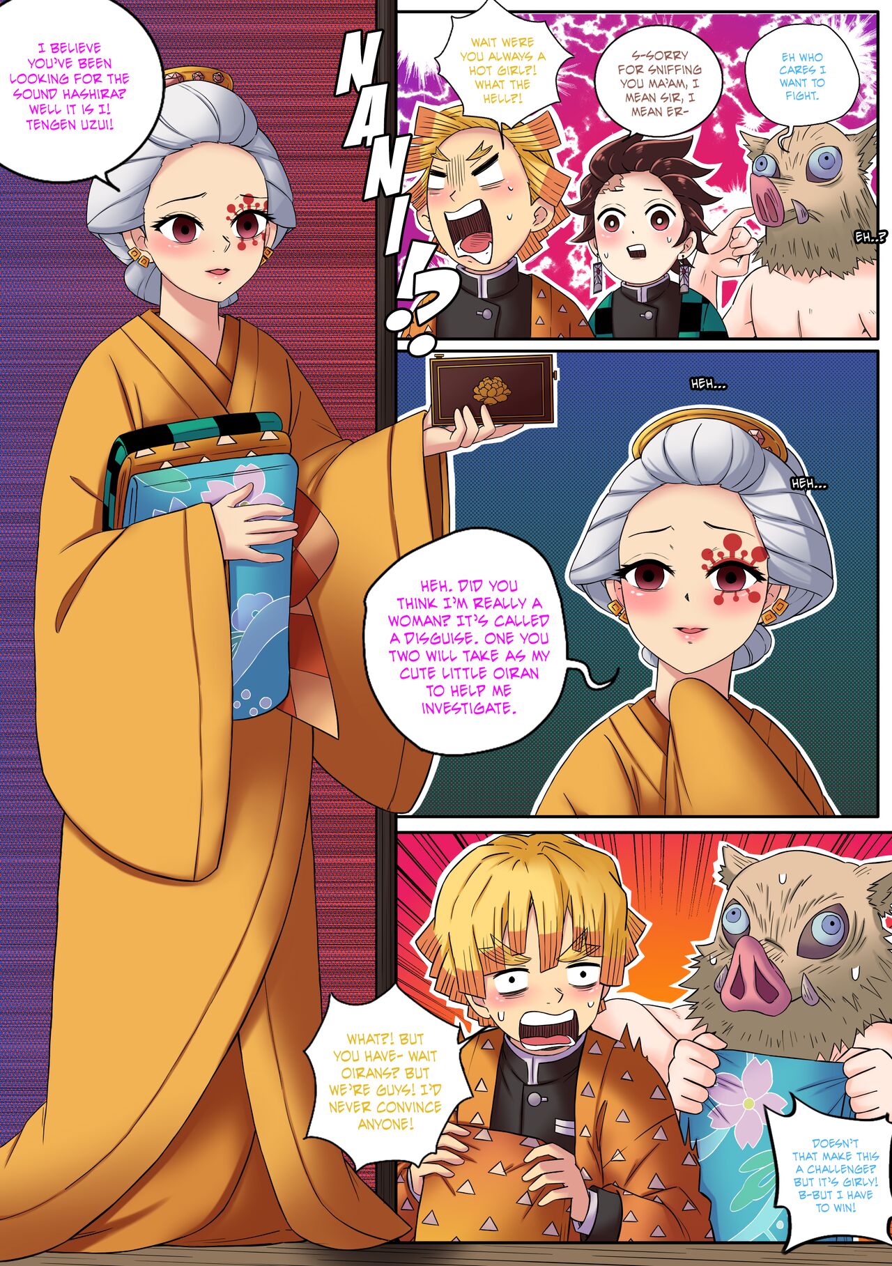 Kimetsu No Yaiba Red Light District Meowwithme 14