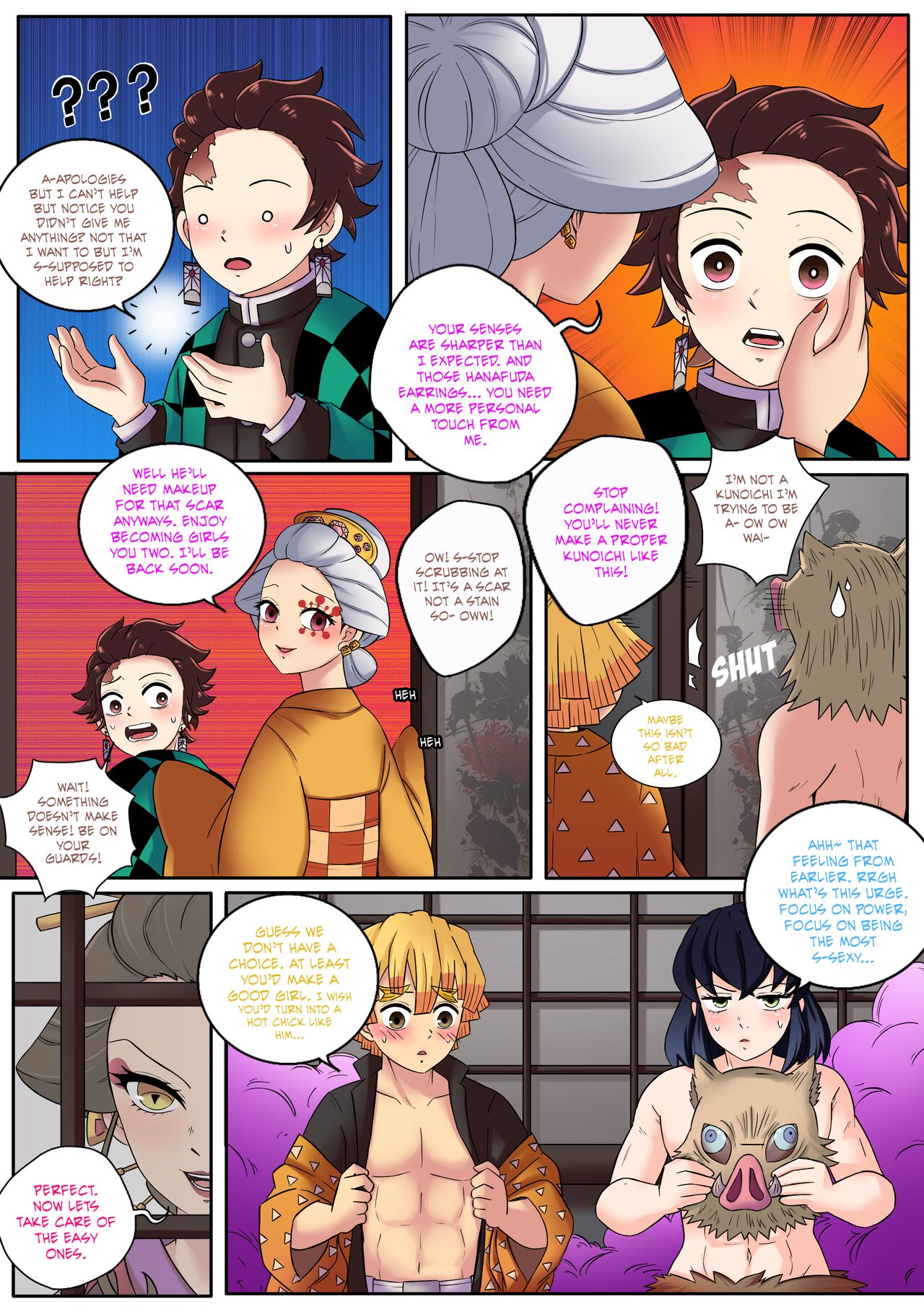 Kimetsu No Yaiba Red Light District Meowwithme 15
