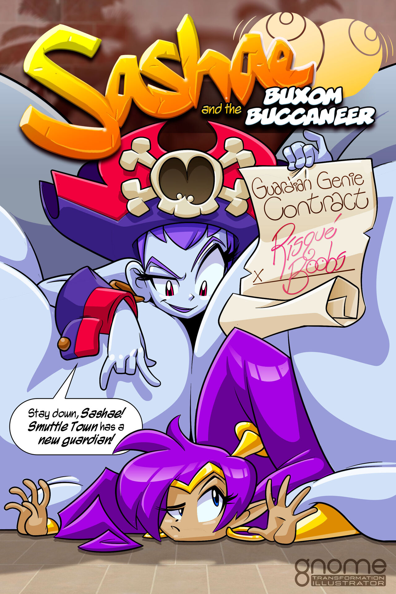 Sashae And The Buxom Buccaneer Gnomeoo 1