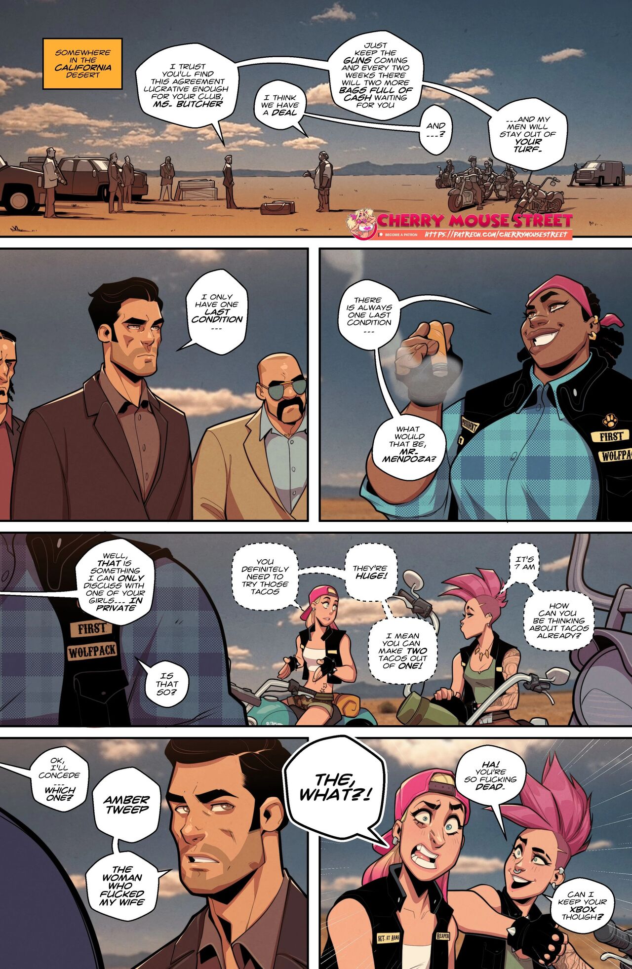 Chloe Amber Cherry Mouse Street 02