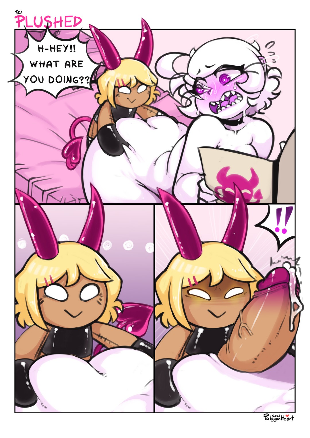 Tc Plushed Polygonheart Porn Comic 10