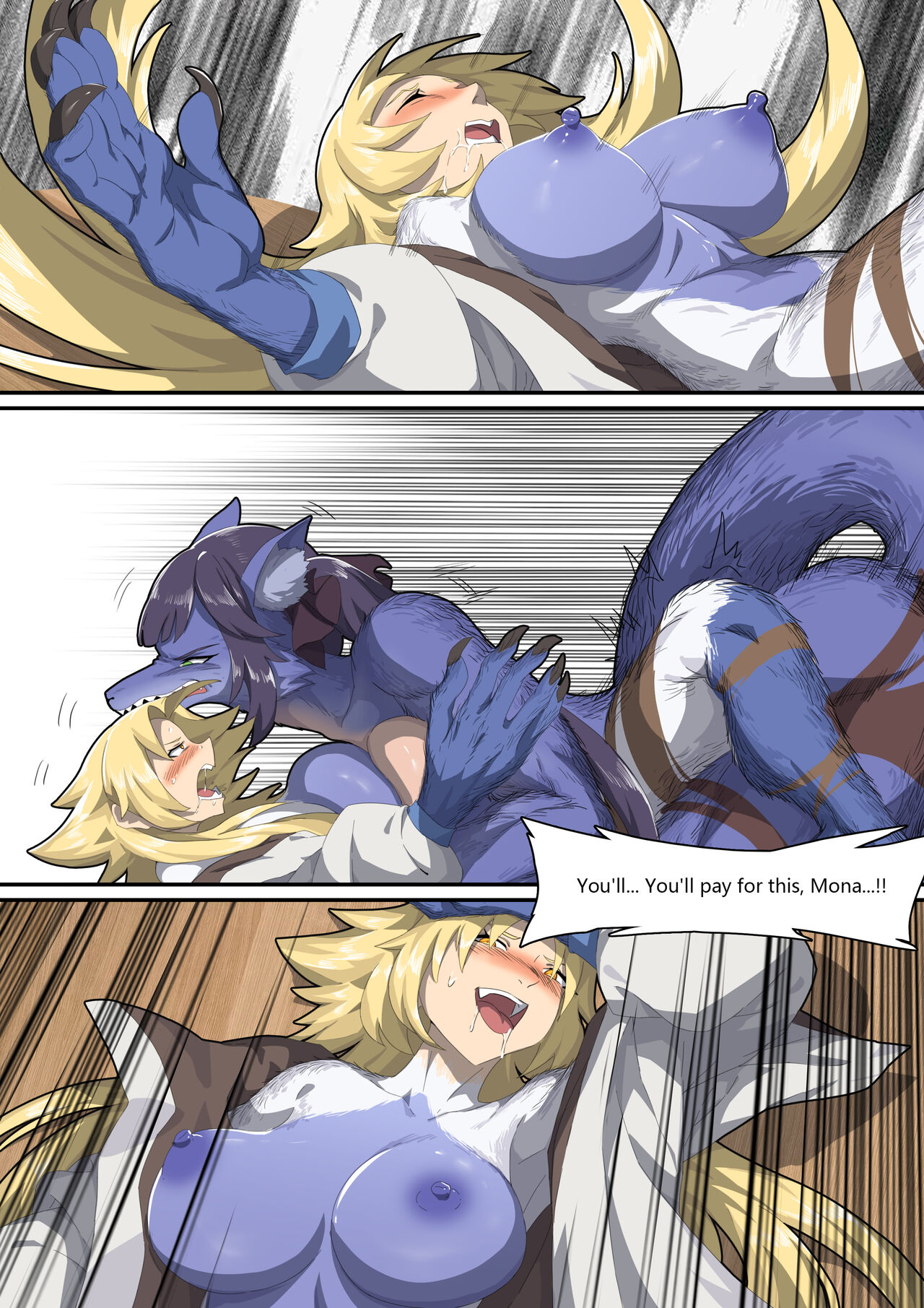 Werewolf Girl Academy Vi Zobbie 19